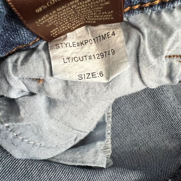 Kut From The Kloth Jeans Size 6 Connie Ankle Skinny Distressed Medium Wash - Picture 5 of 11